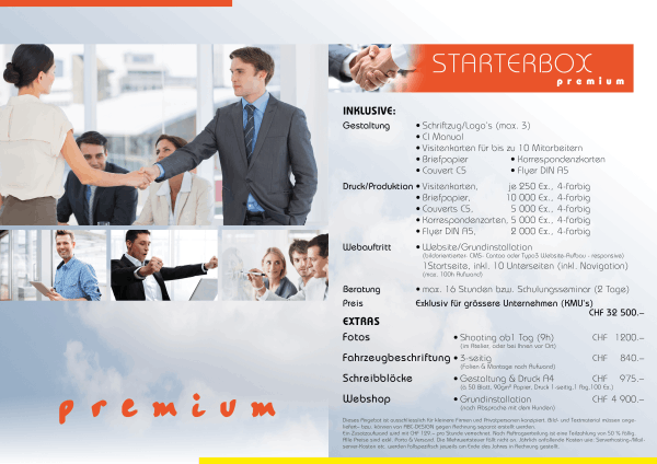 STARTERPAKET «premium»
