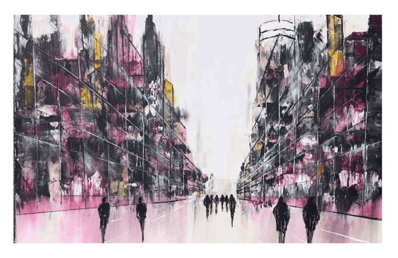 Bild Stadtgefluester-II - Moiro Art