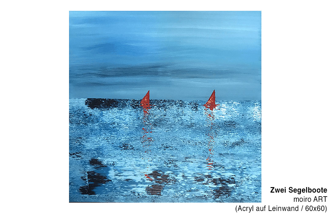 Bild Zwei Segelboote - Moiro Art
