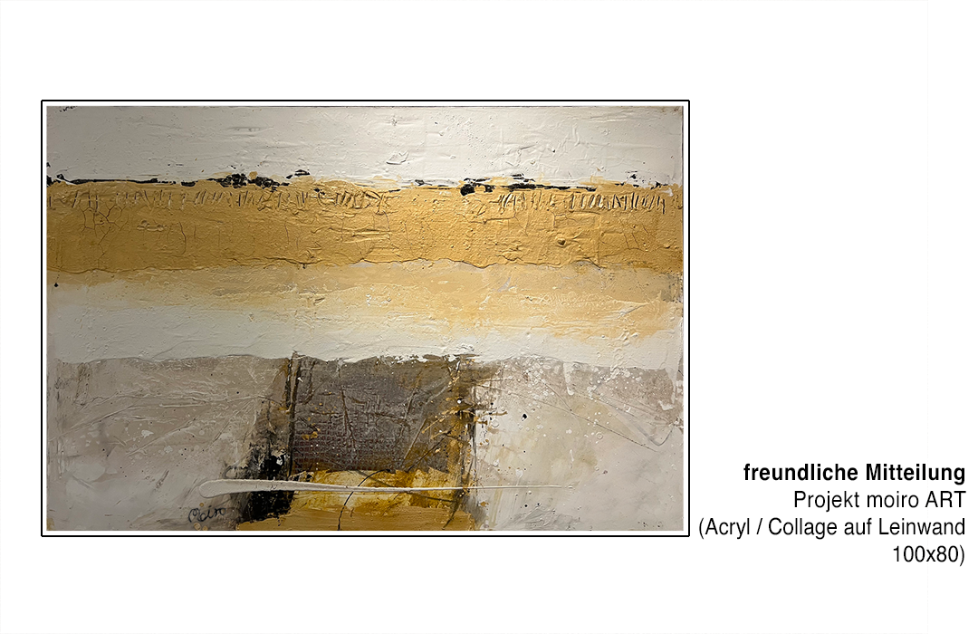Bild freundliche Mitteilung - Moiroprojekt