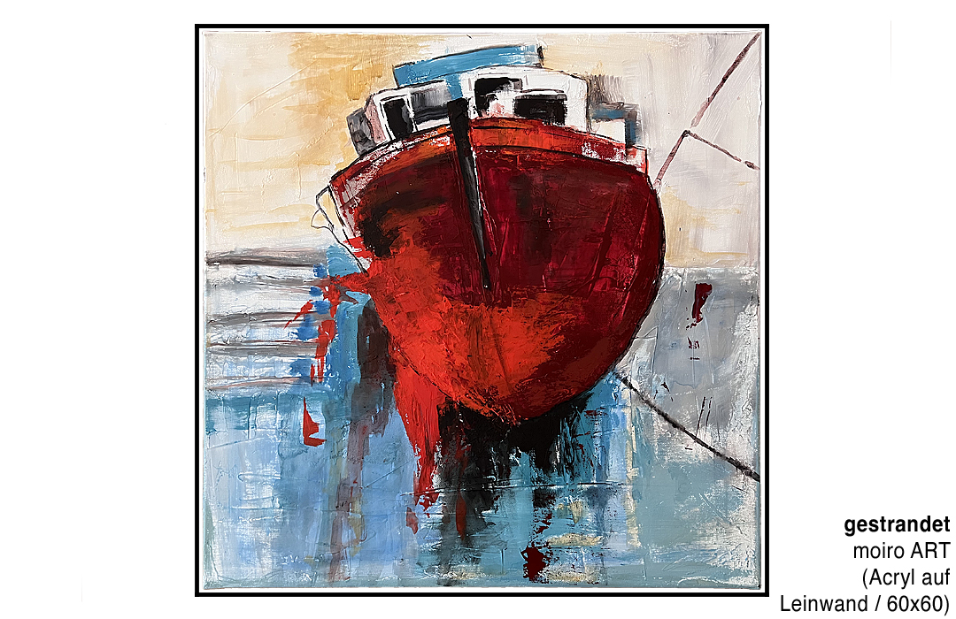 Bild gestrandet - Moiro Art