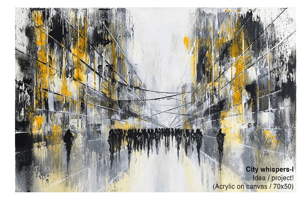 Picture City whispers-I - Project Moiro Art