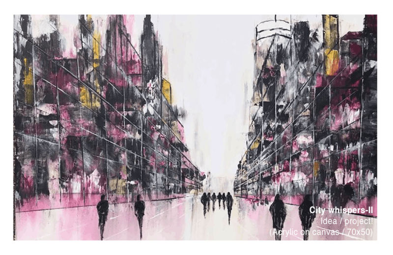 Picture City whispers-II - Project Moiro Art