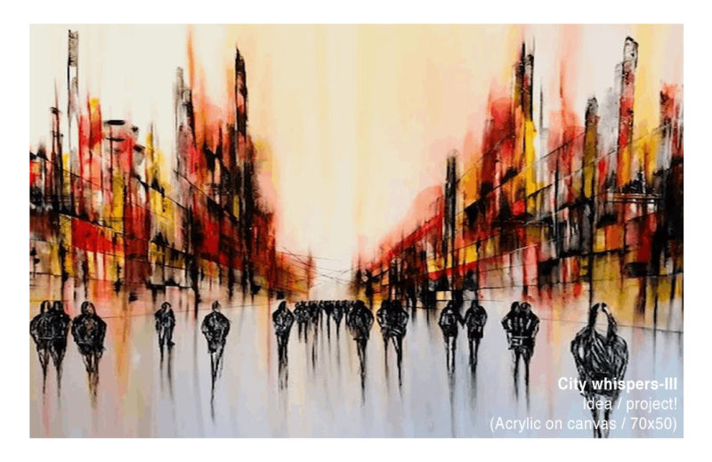 Picture City whispers-III - Project Moiro Art
