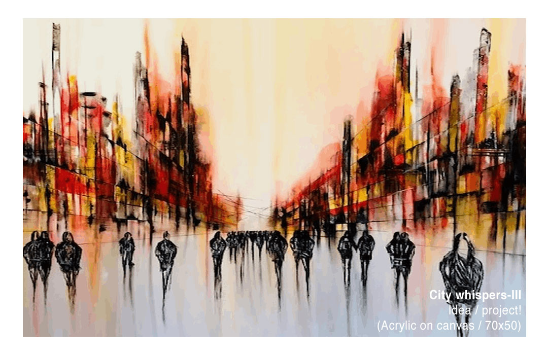 Picture City whispers-III - Project Moiro Art