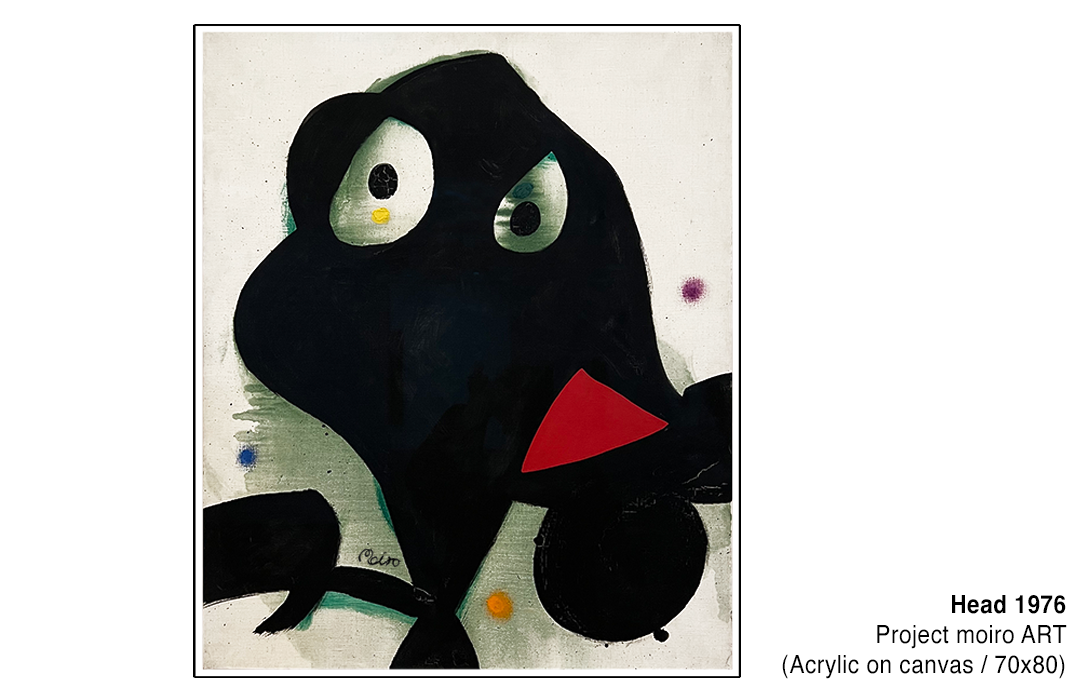 Picture Head 1976 - Project Moiro Art
