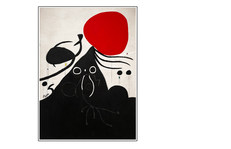 Picture Woman in front of the sun-I - Project Moiro Art