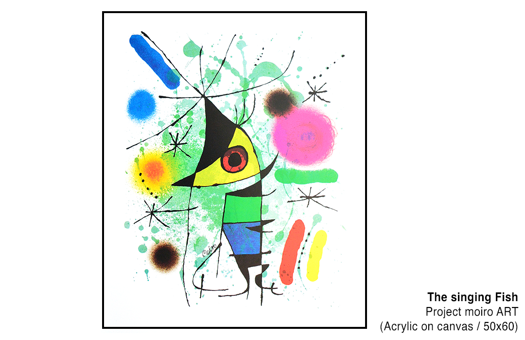 Picture The singing Fish - Project Moiro Art