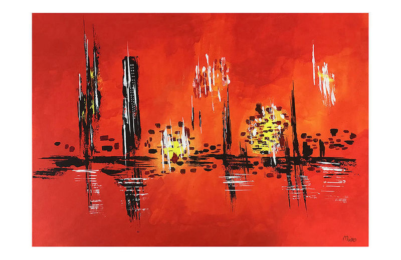 Picture City fire - Moiro Art