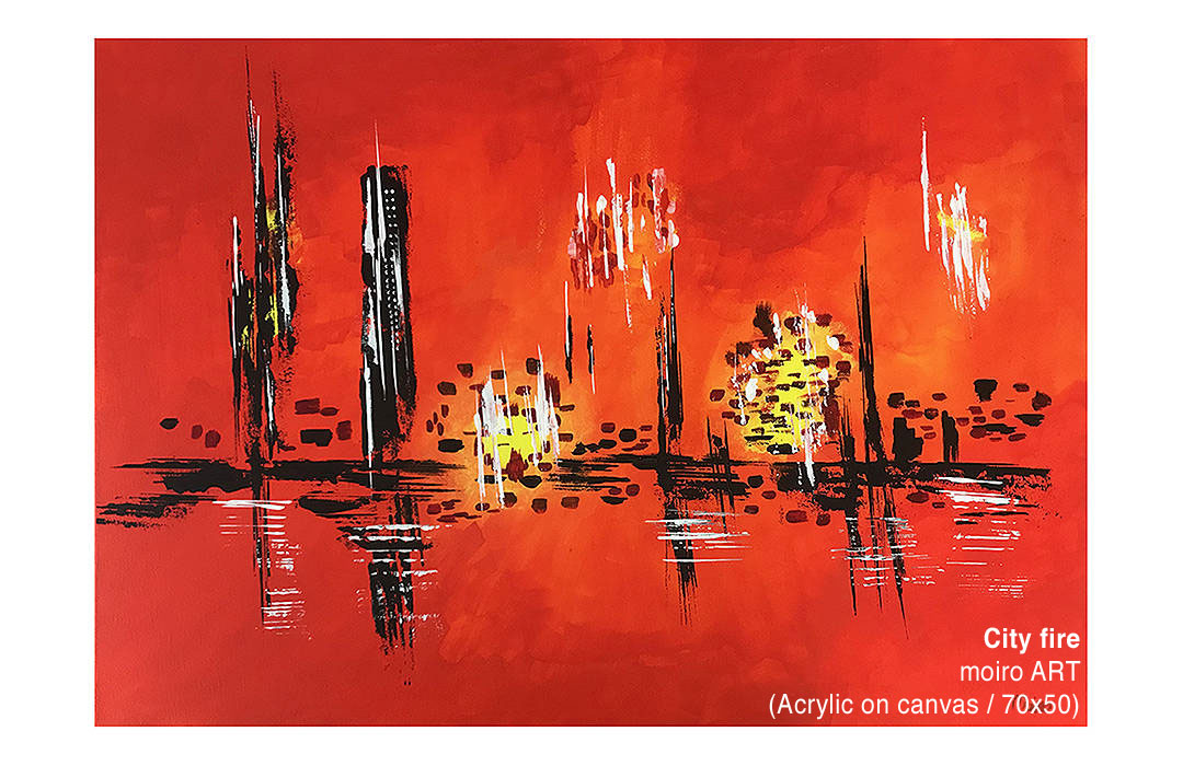 Picture City fire - Moiro Art